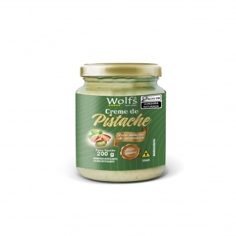 CREME DE PISTACHE WOLFS ZERO AÇUCAR 200 G POTE
