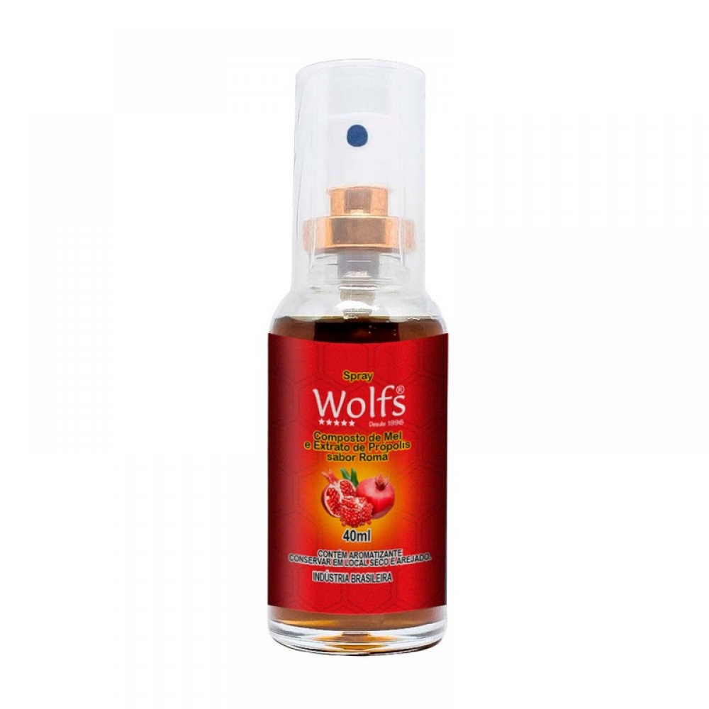 COMPOSTO MEL E EXTRATO DE PRÓPOLIS SPRAY SABOR ROMÃ 40ML