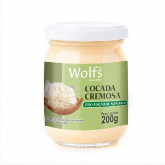 Cocada Cremosa Zero Açúcar 200g
