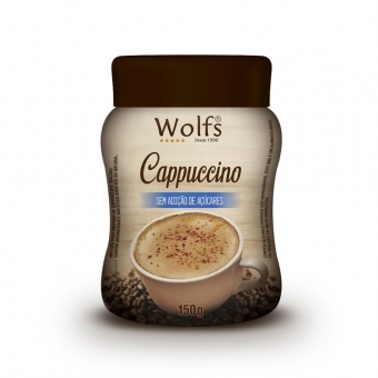 Cappuccino sem Adição de Açúcares 150g