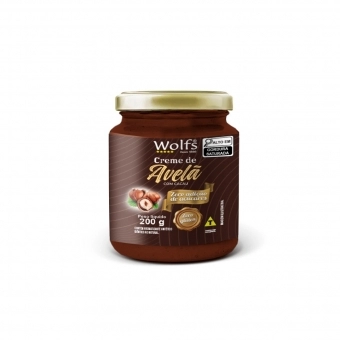 CREME DE AVELA WOLFS ZERO AÇUCAR 200 G POTE