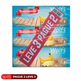 KIT PROMOCIONAL PAGUE 2 LEVE 3 DE BANANADA ZERO ACUCAR WOLFS