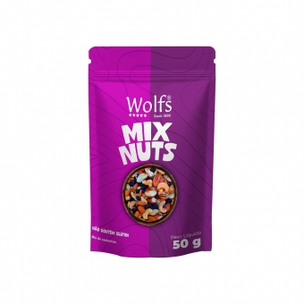 MIX NUTS CASTANHAS 50G PAUCH