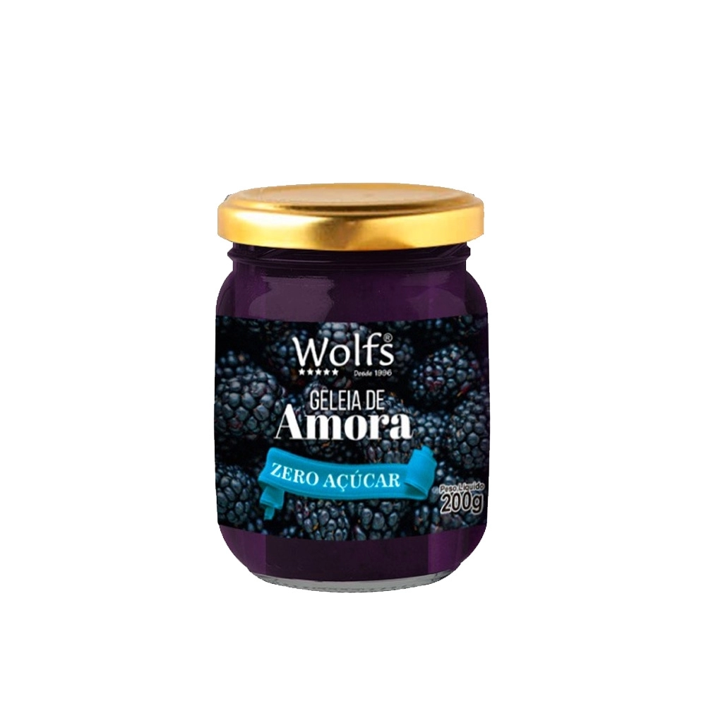 Geleia de Amora Zero Açúcar