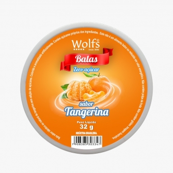 BALA TANGERINA ZERO AÇUCAR 32G
