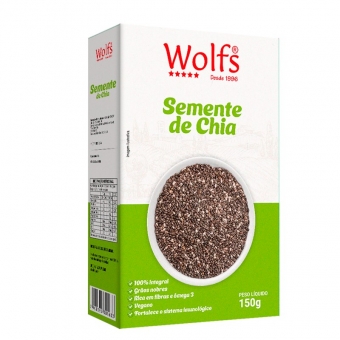 SEMENTE DE CHIA WOLFS 150G