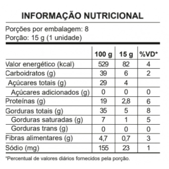 PACOCA COM PISTACHE ZERO ACUCAR 120G