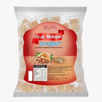 PE DE MOLEQUE ZERO AÇUCAR 110G (TABLETINHOS)