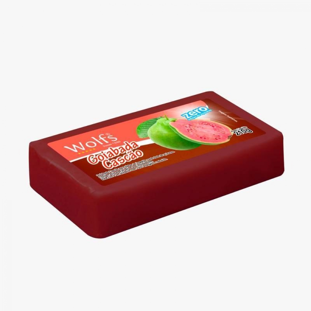 Doce Zero Açúcar Goiabada Cascão 210g