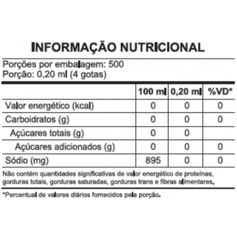 Adoçante Dietético líquido Com Stevia 100ml