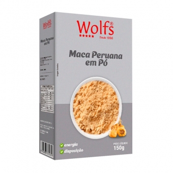 MACA PERUANA EM PÓ WOLFS 150G