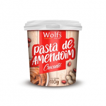 PASTA DE AMENDOIM CROCANTE 410 G