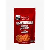 AMENDOIM TORRADO E SALGADO SB PIMENTA 100G