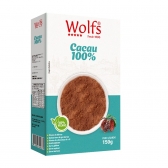 CACAU 100% EM PÓ WOLFS 150G