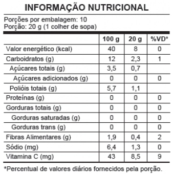 CREME DE MORANGO WOLFS ZERO AÇUCAR 200 G POTE
