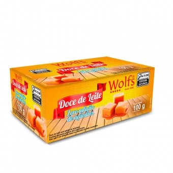 DOCE DE LEITE WOLFS ZERO AÇUCAR 100g (DISPLAY)