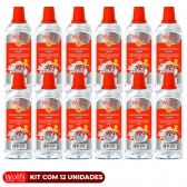 KIT COM 12 UNIDADES DE ADOCANTES WOLFS CICLAMATO E SACARINA 100ML