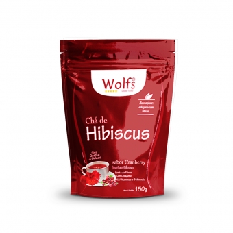 Chá de Hibiscus sabor Cramberry 150g