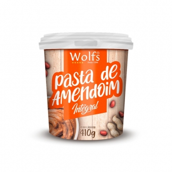 PASTA DE AMENDOIM INTEGRAL 410 G