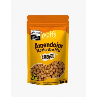 AMENDOIM CROCANTE SB MOSTARDA E MEL 60G PAUCH