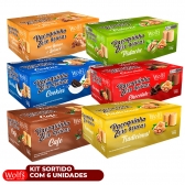 KIT SORTIDO COM 6 UNIDADES DE PACOCA ZERO ACUCAR DE 120G CADA