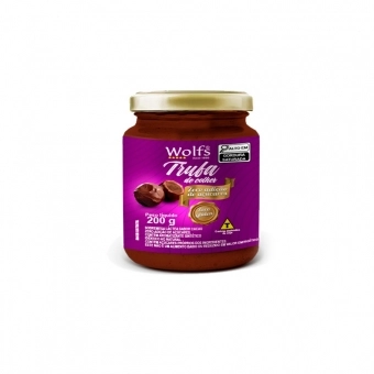 CREME DE TRUFA DE COLHER WOLFS ZERO AÇUCAR POTE 200g