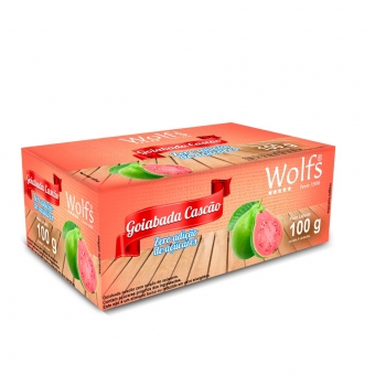 GOIABADA CASCAO WOLFS ZERO AÇUCAR 100g DISPLAY