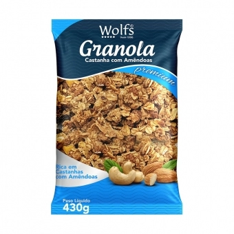 GRANOLA CASTANHA COM AMÊNDOAS 430G