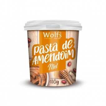 PASTA DE AMENDOIM  SABOR MEL 410G