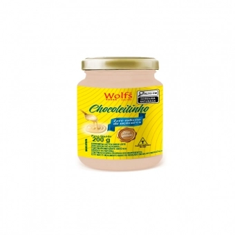 CREME CHOCOLEITINHO WOLFS ZERO AÇUCAR POTE 200g