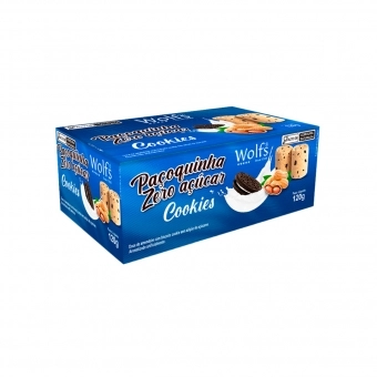 PAÇOCA COM COOKIES ZERO ACUCAR POTE 120G