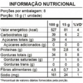 PAÇOCA COM COOKIES ZERO ACUCAR 360g DISPLAY