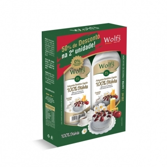 Kit Promocional Pague 50% na Segunda unidade 100% Stévia