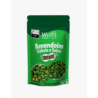 AMENDOIM CROCANTE SALSA E CEBOLA 60G PAUCH